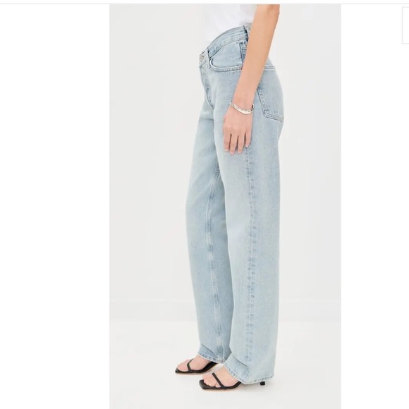 Free People AGOLDE V-Waist Kelly Jeans - Picture 6 of 12